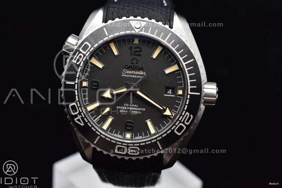 Gray Rubber Super SS Ocean 1:1 Gray on Best Bezel A8900 Planet VSF Black Strap Edition Clone 43.5mm Dial 0106